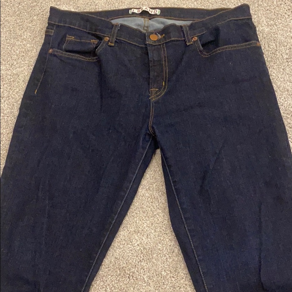 J Brand Dark Indigo Skinny Jeans